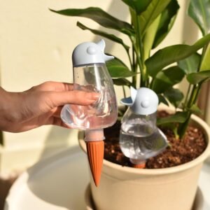 birdie type automatic flower waterer ,self watering spike for indoor plant watering, watering stakes for moist plant roots indoor