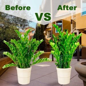 garden half round plant support stake metal plant support stake